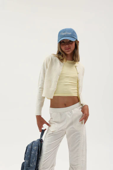 Sweater Scalloped Cardigan