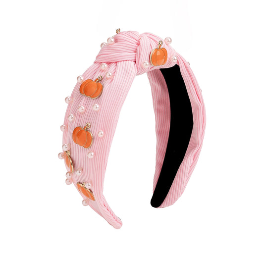 Coquette Pumpkin Headband