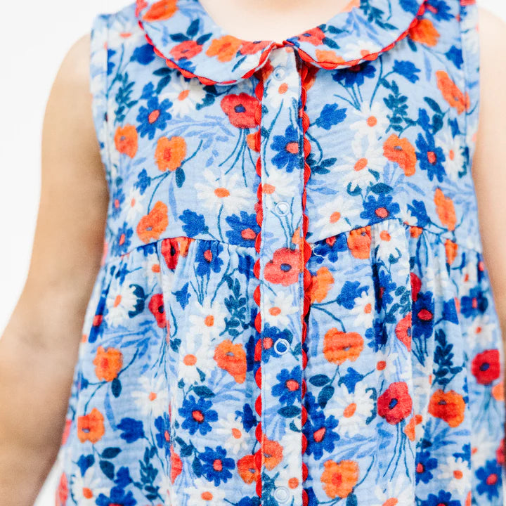 Jill-Peter Pan Collar | Poppy Days