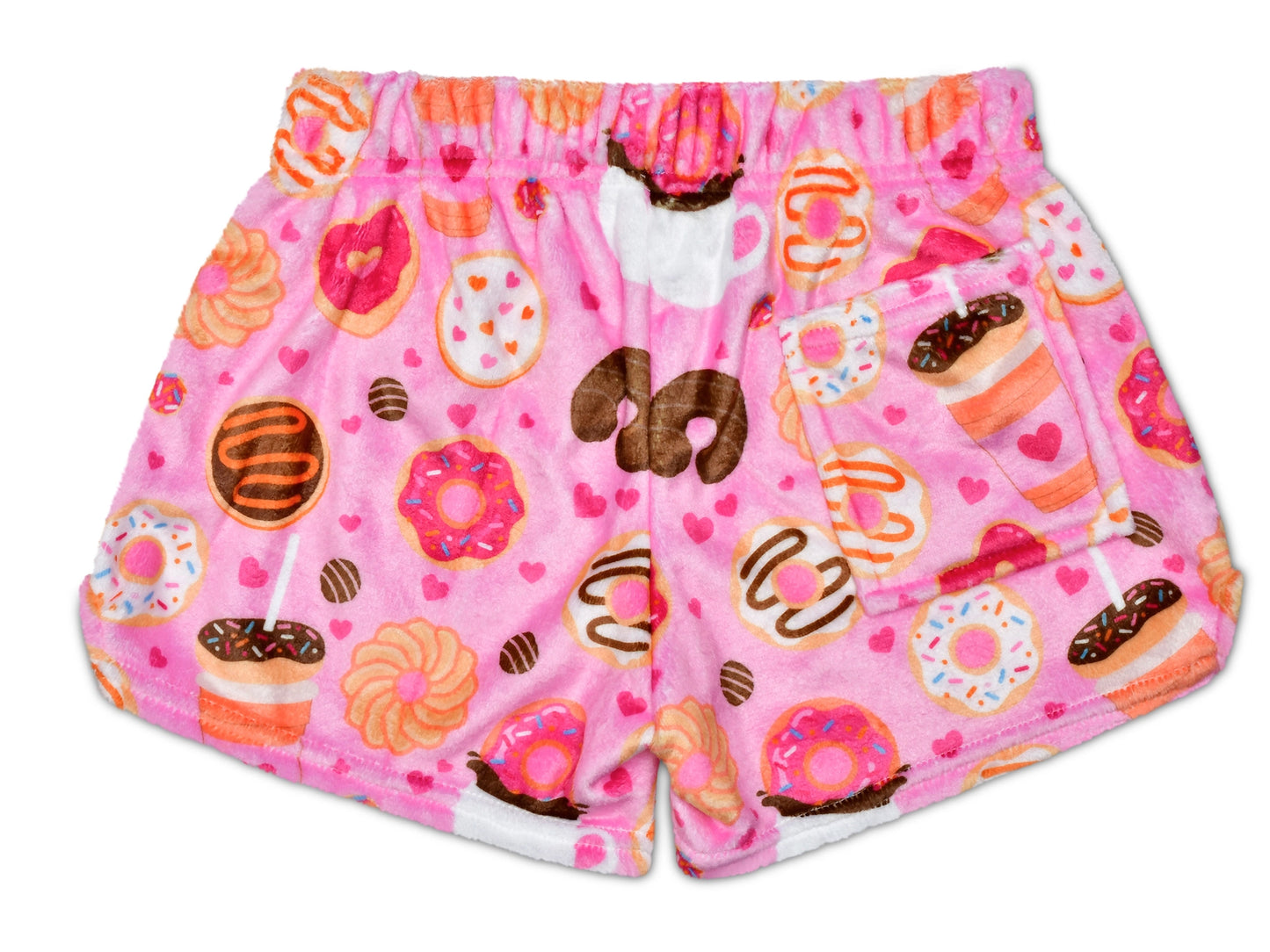 Donut Love Plush Shorts