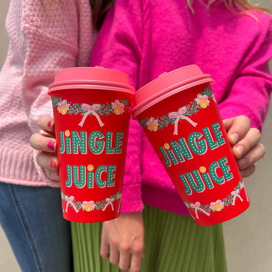 Jingle Juice To Go Coffee Cup Set