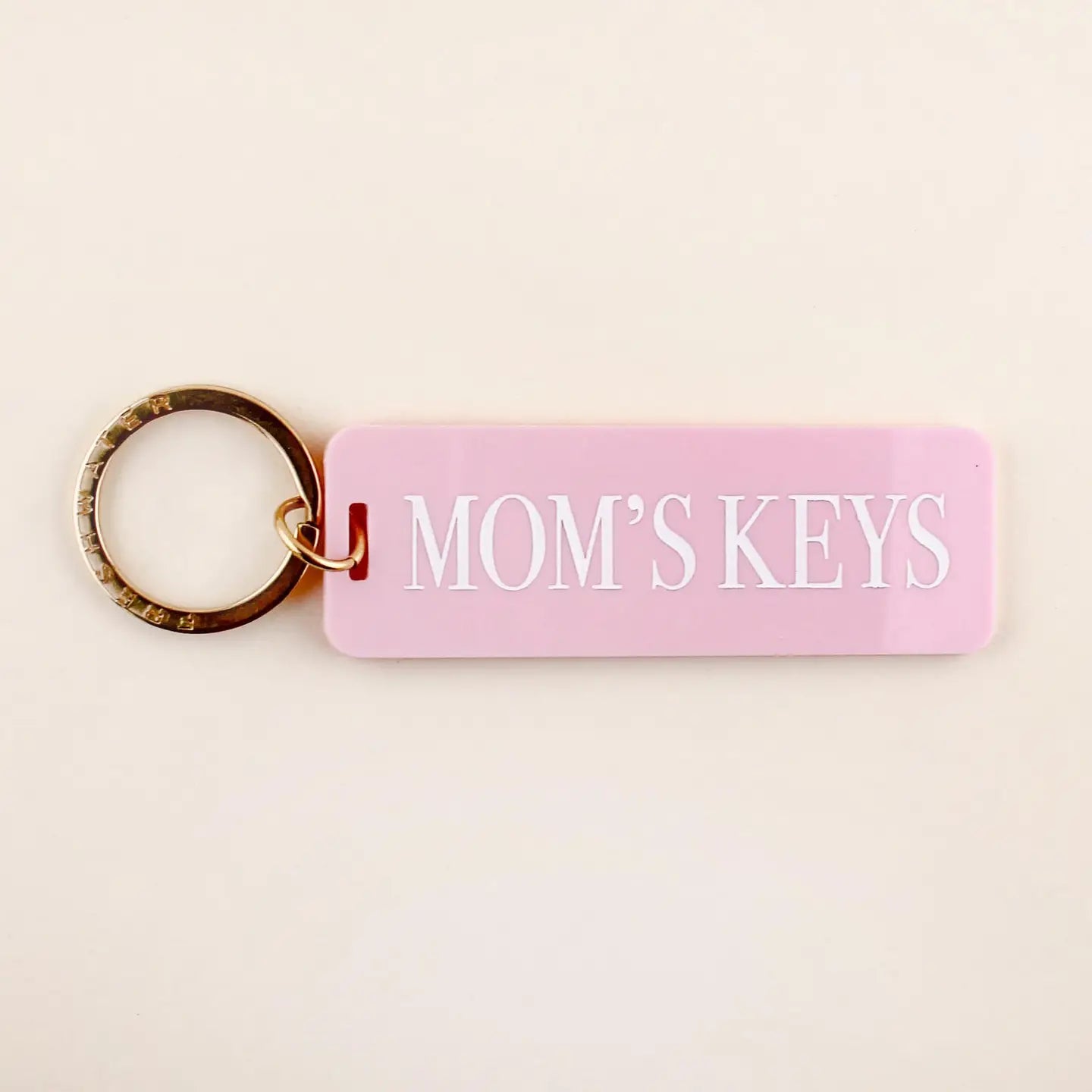 Mom's Keys Rectangle Keychain