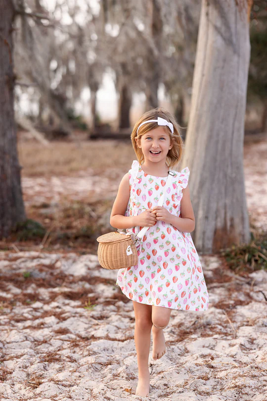 Berry Cute Organic Muslin Dress