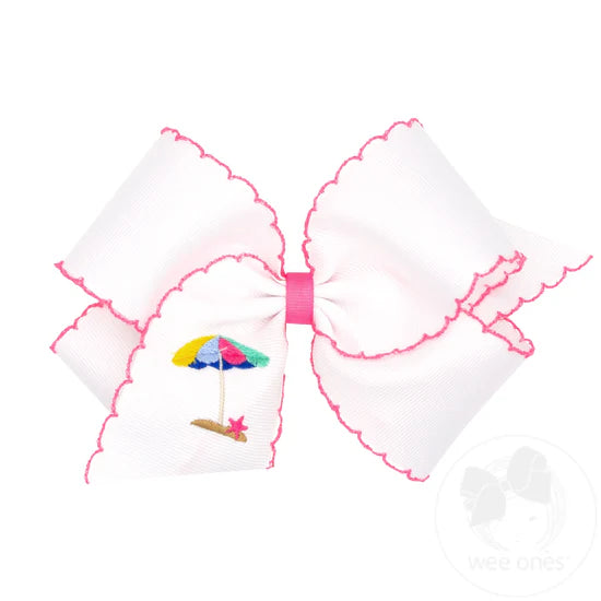 Hair Bow on Clip | Umbrella