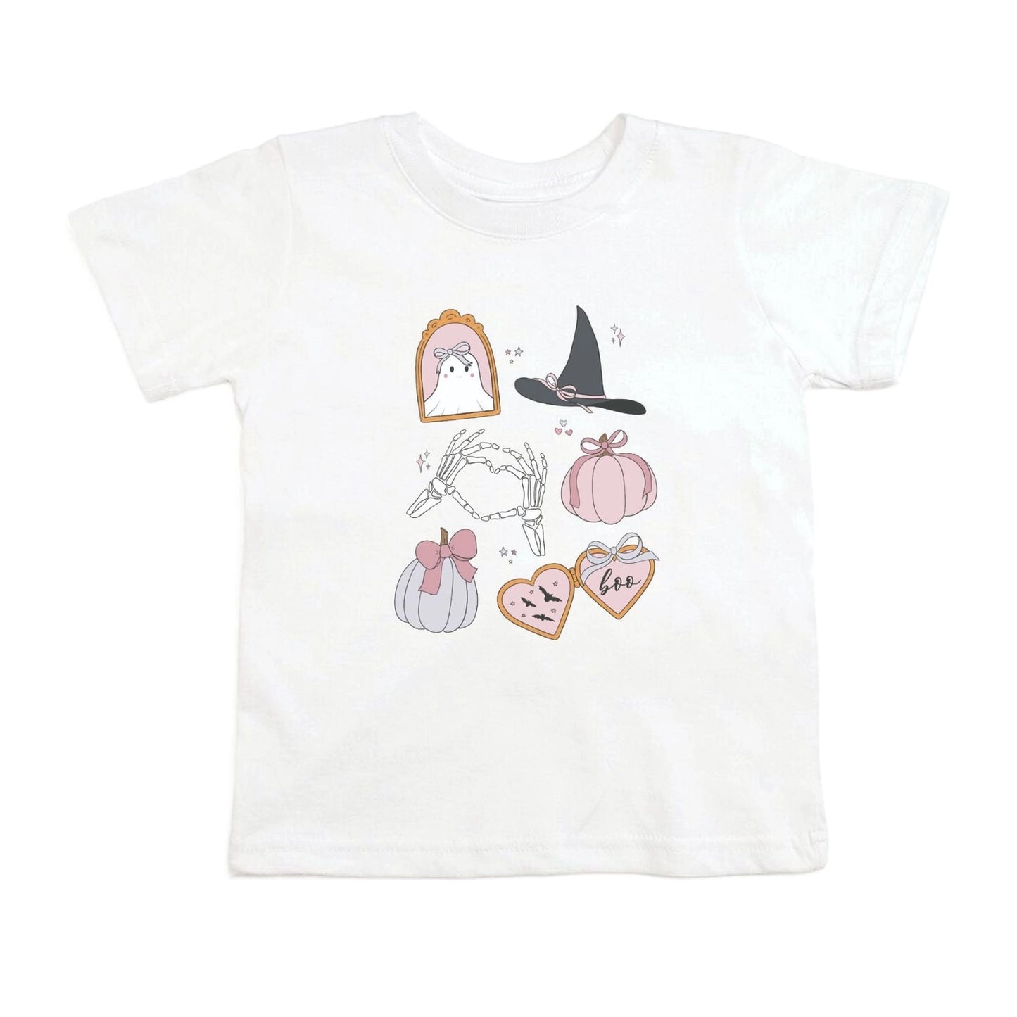 Spooky Girlie Short Sleeve T-Shirt