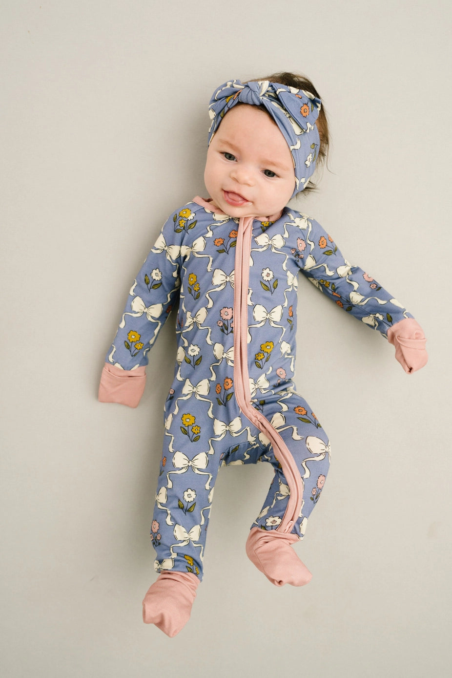 Bow Blooms Bamboo Sleeper