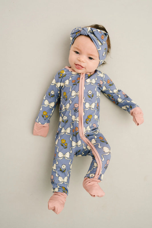 Bow Blooms Bamboo Sleeper