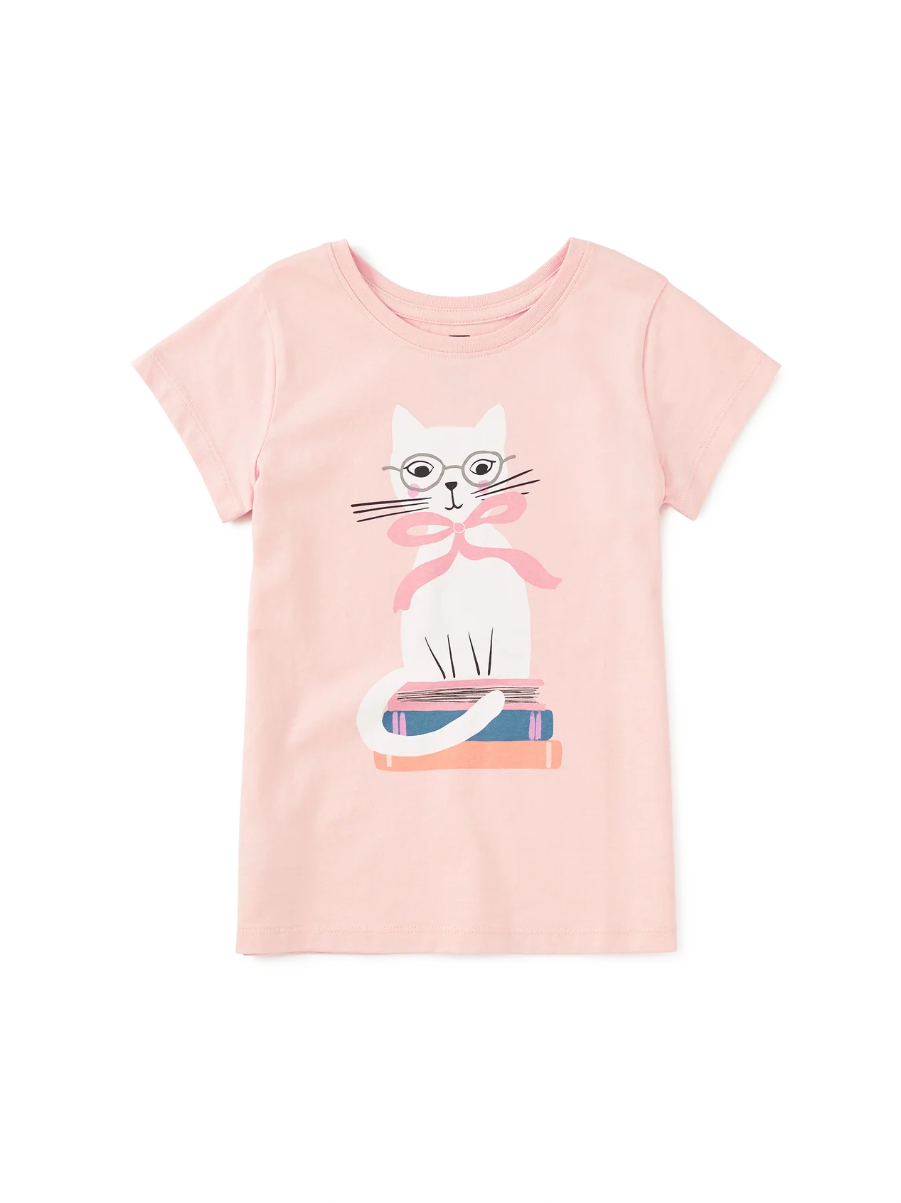 Book Cat Graphic Tee