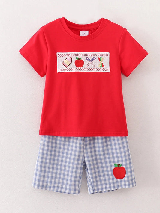 Embroidered Set | Back to School