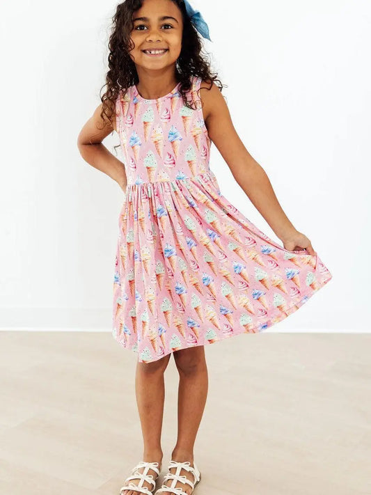 Ice Cream Dreams Tank Twirl Dress