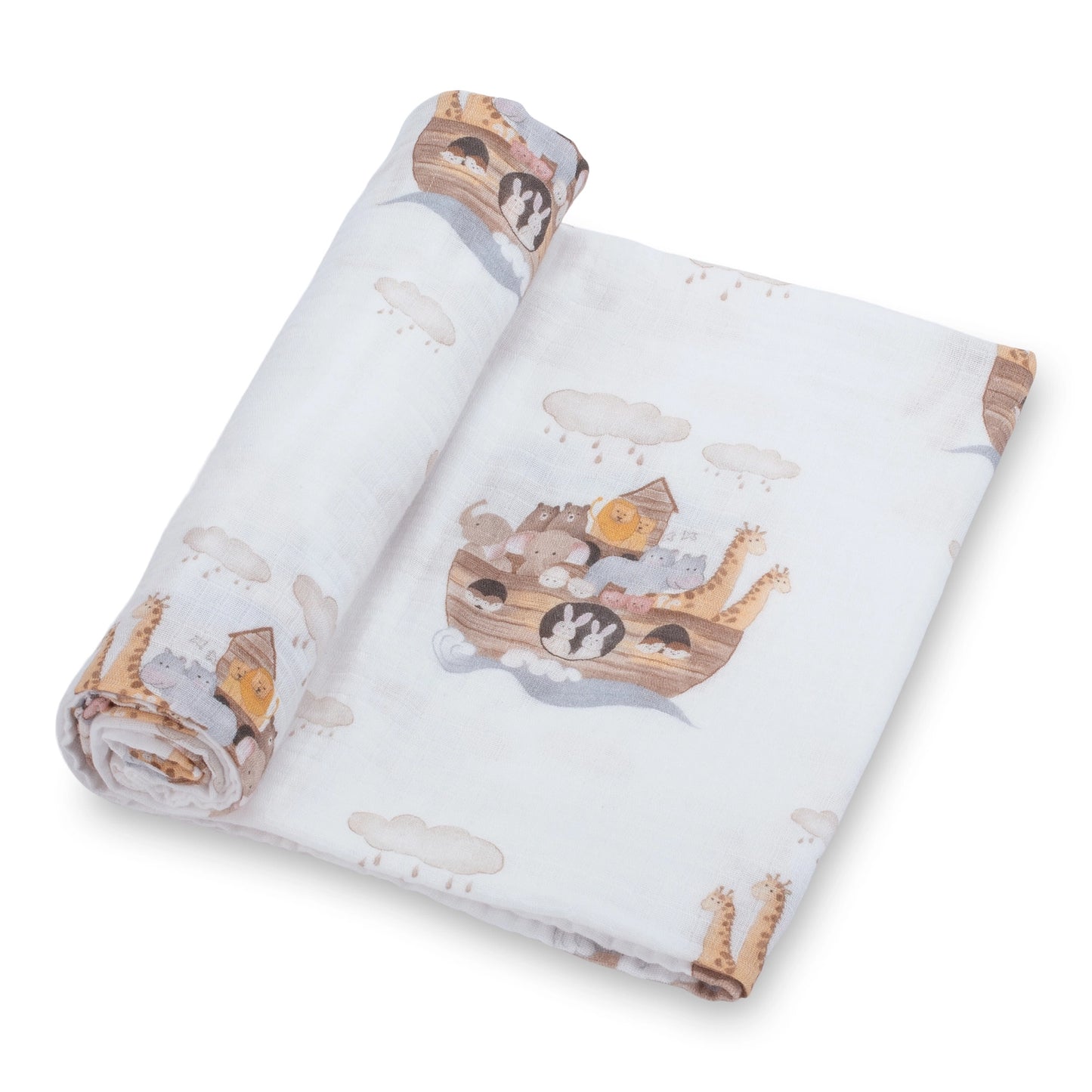 Noah's Ark | Muslin Swaddle Blanket
