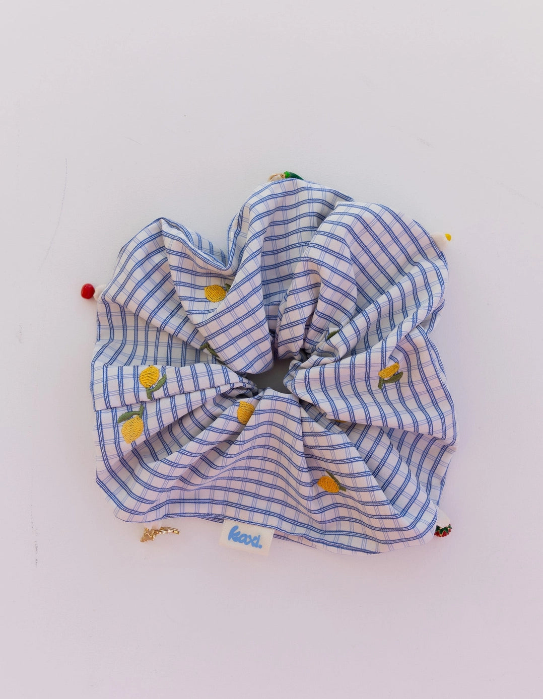 Lemon Charm Oversized Scrunchie