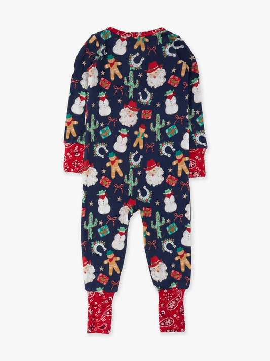 Giddy Up Santa Convertible Footie