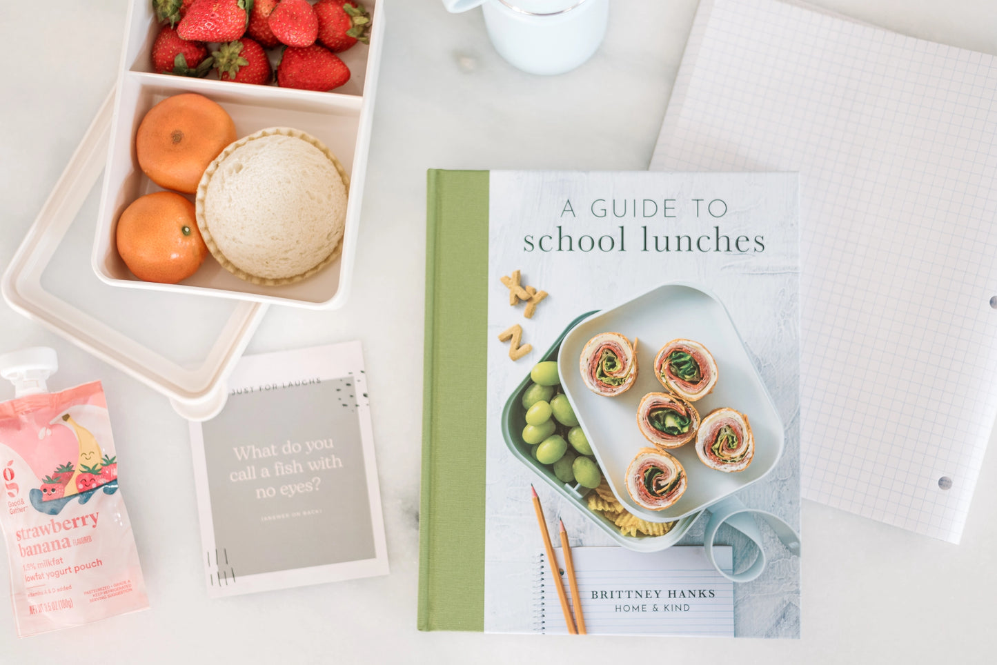 School Lunch Bundle | Cookbook & Lunchbox Notes