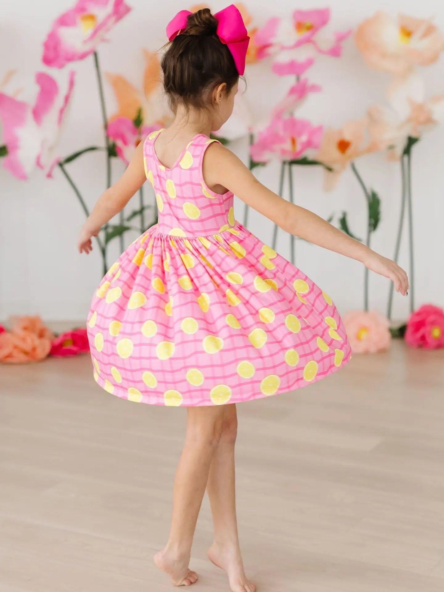Pink Lemonade Tank Twirl Dress