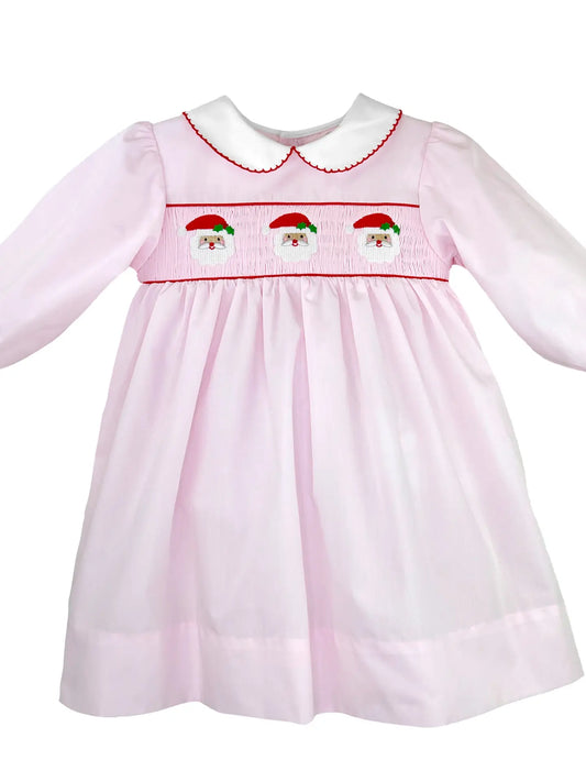 Smocked Santa Dress