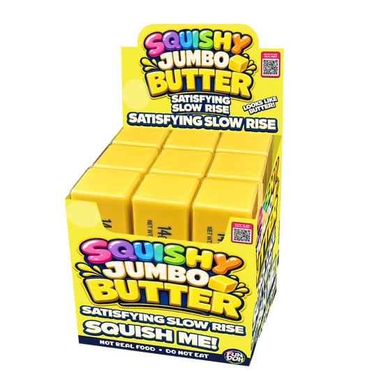 Fun Doh 10" Jumbo Butter Squish Slow Rise