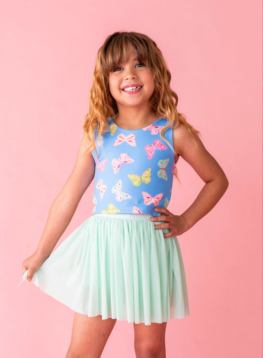 Butterfly Garden | Strappy Back Tank Set