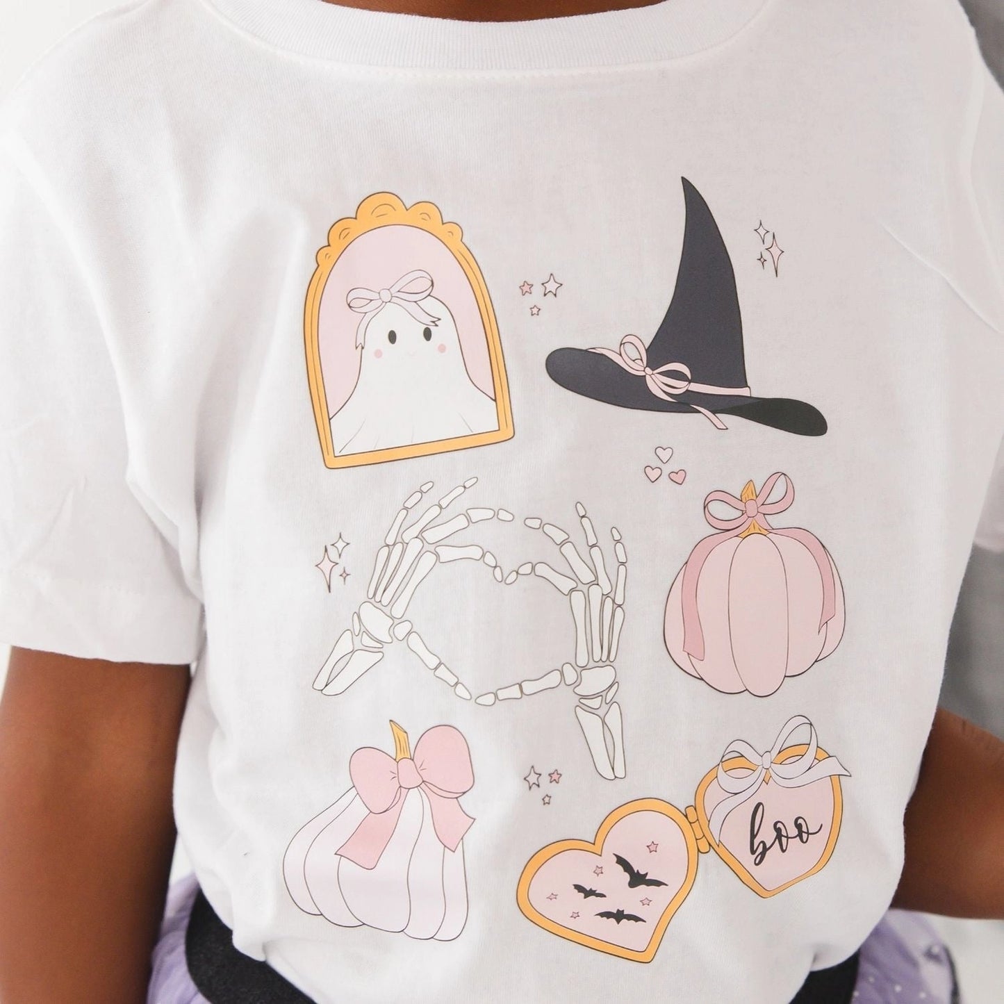 Spooky Girlie Short Sleeve T-Shirt