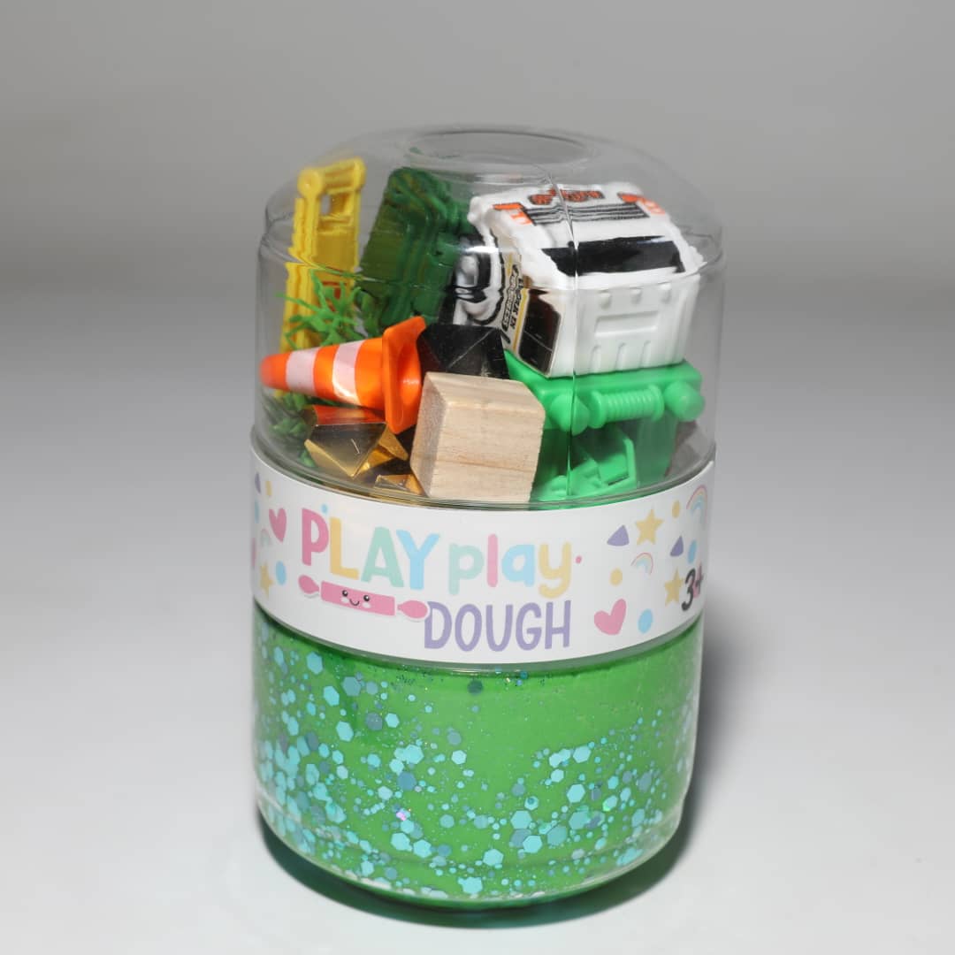 Trash Truck Play Dough