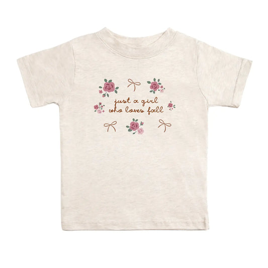 Just A Fall Girl Short Sleeve T-Shirt