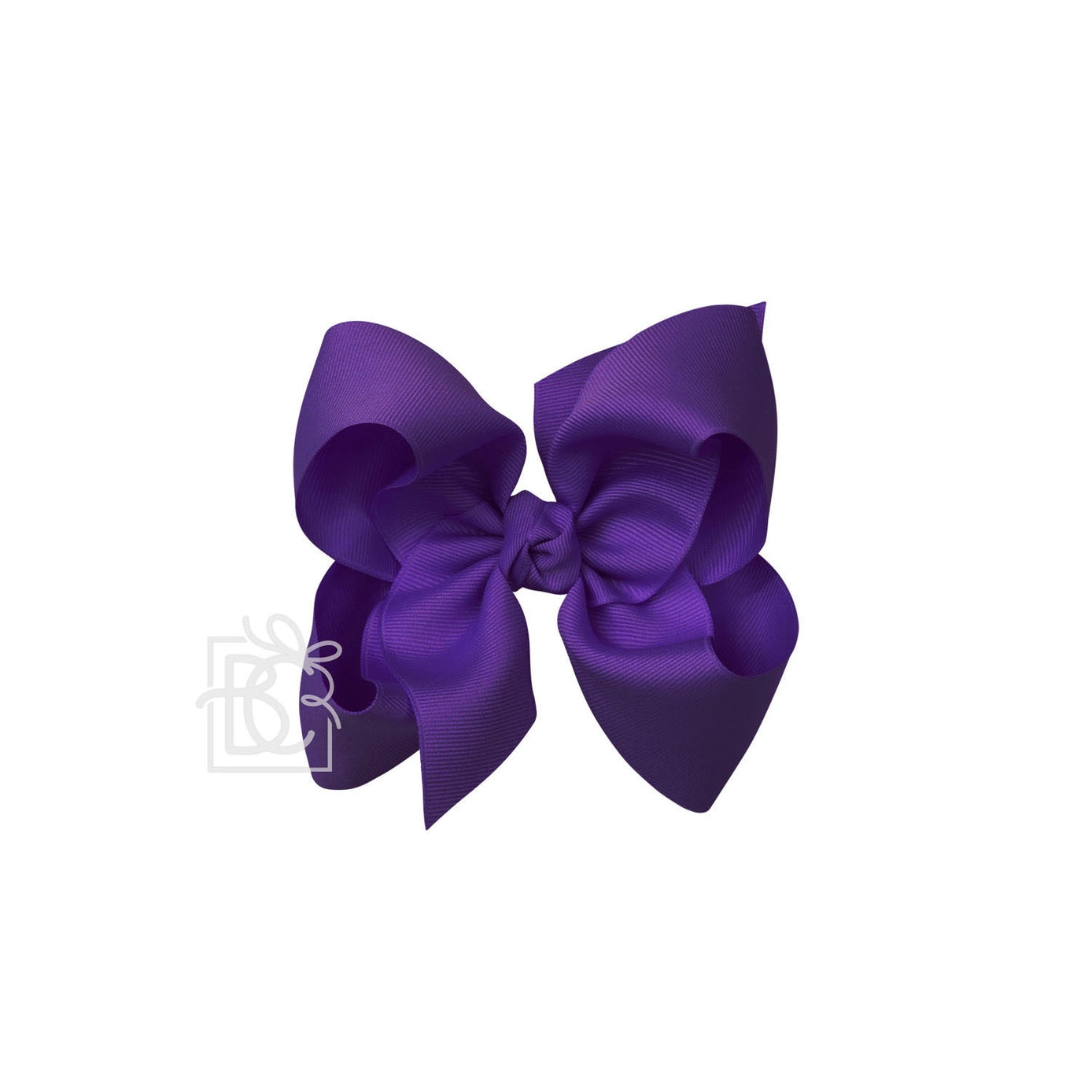 Bow with Clip | Purple