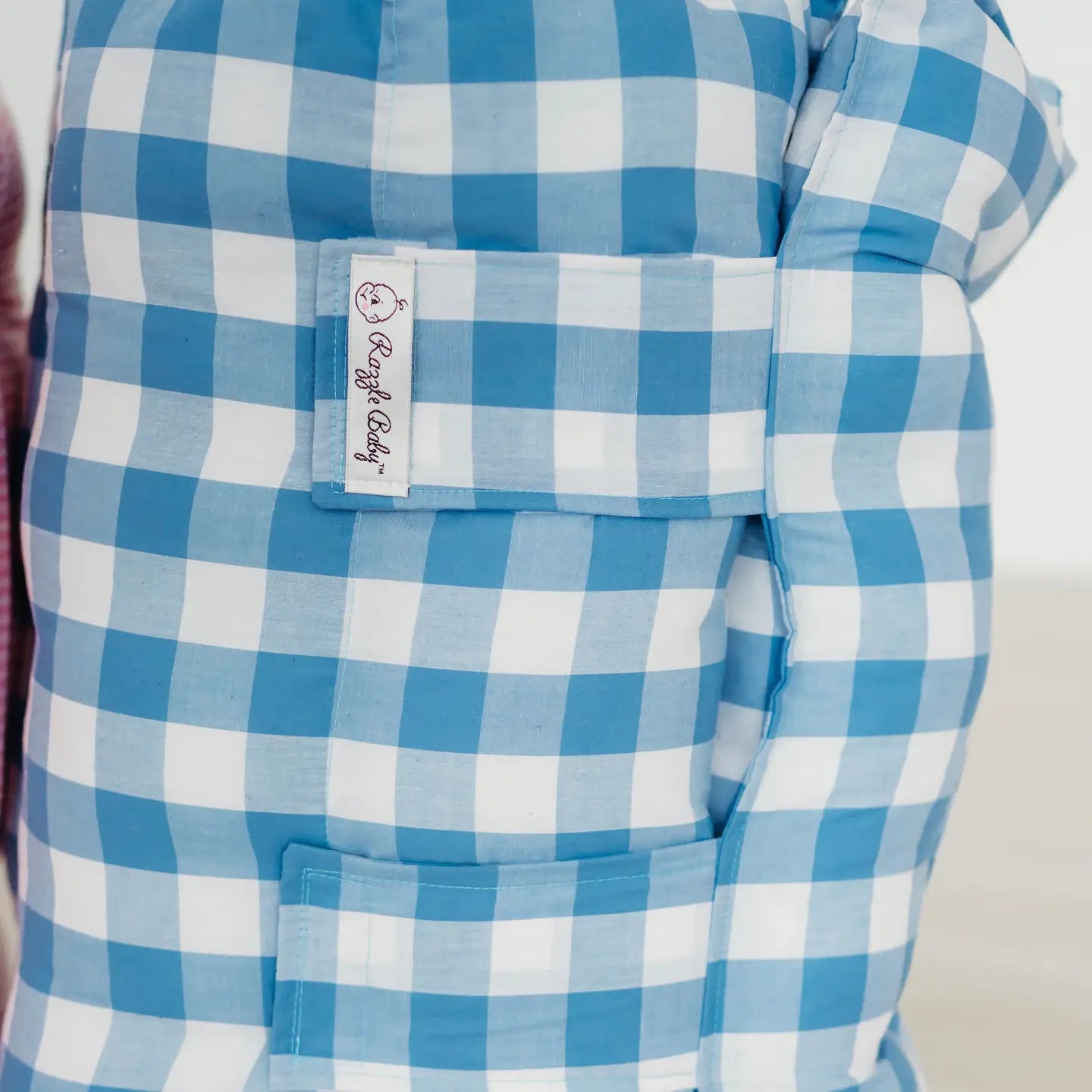 Nap Mat |Big Blue & White Check