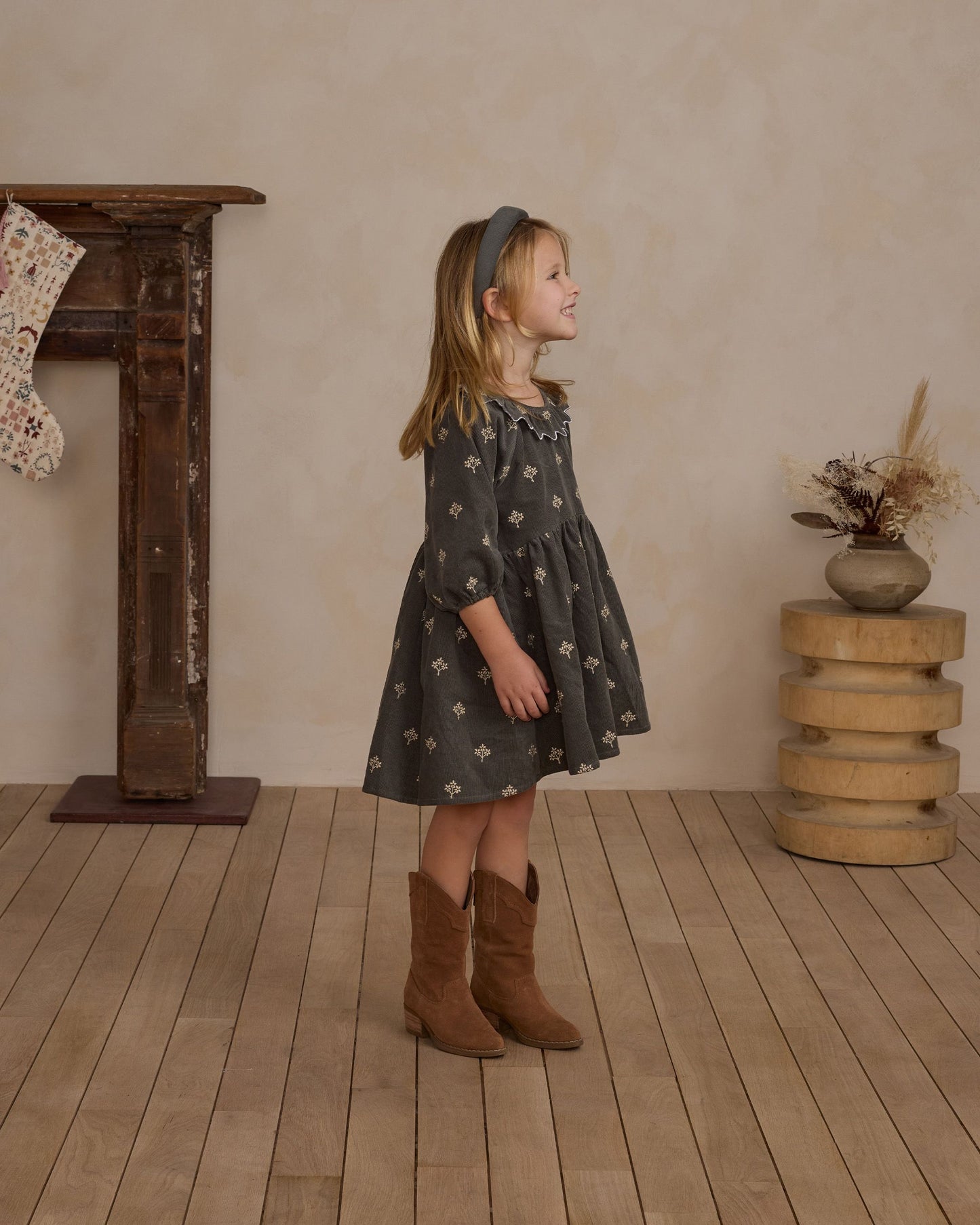 Freya Dress | Forest Floral