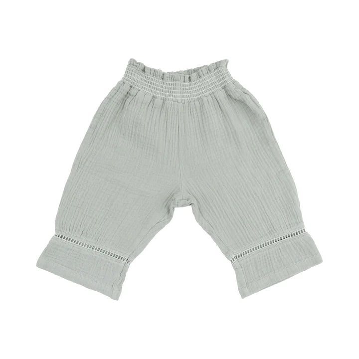 Peplum Tank And Smocked Pants | Jadeite Floral
