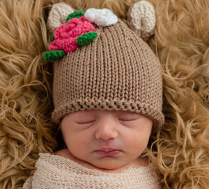 Newborn Doe/Deer Hat