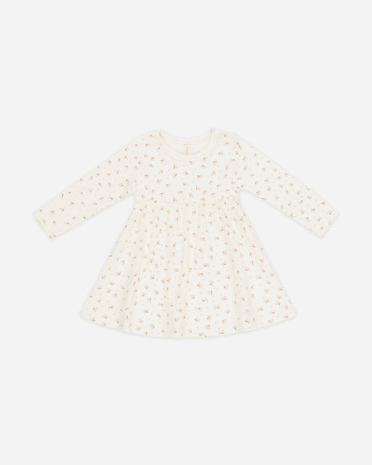 Longsleeve Baby Dress Fleur
