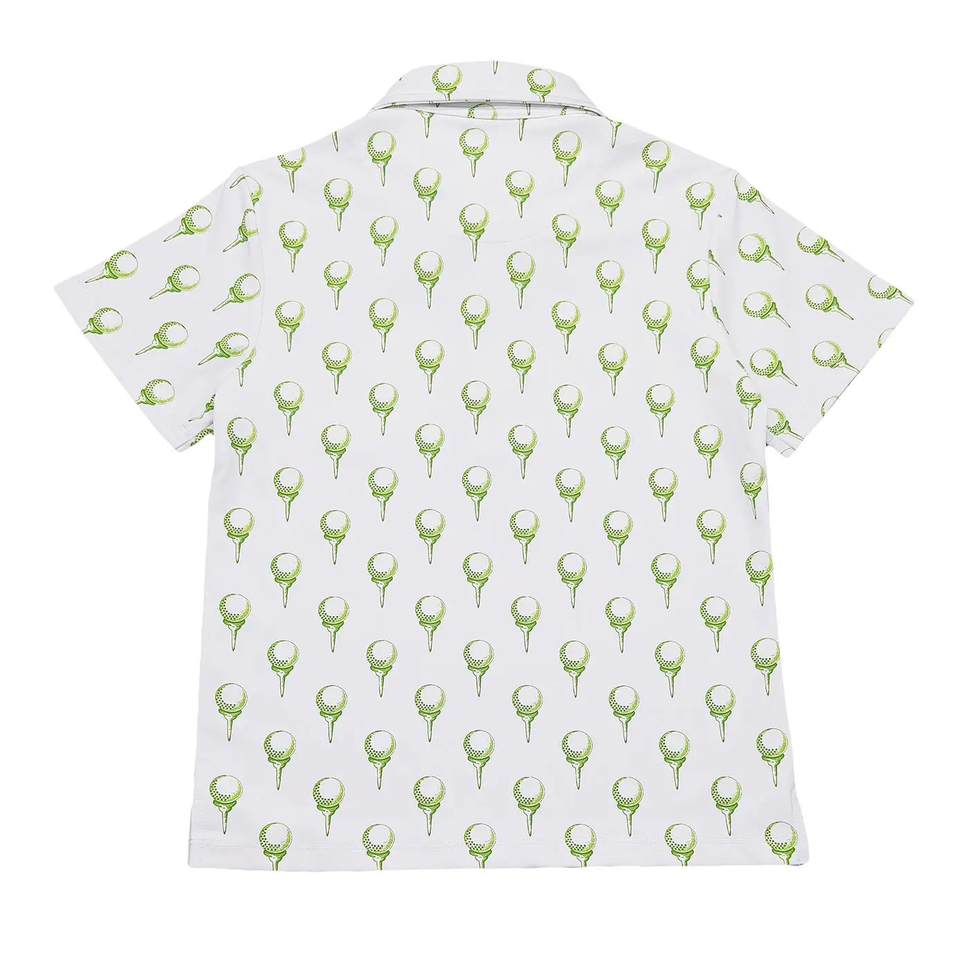 Inshore Boys Performance Ss Polo White Golf