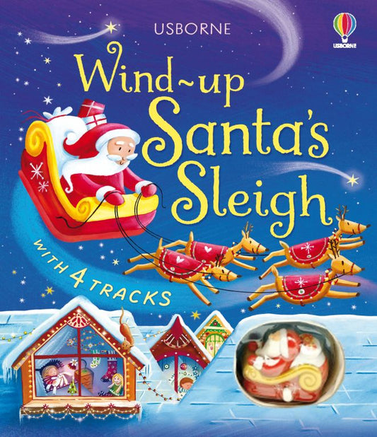 Wind-Up Santa's Sleigh Book