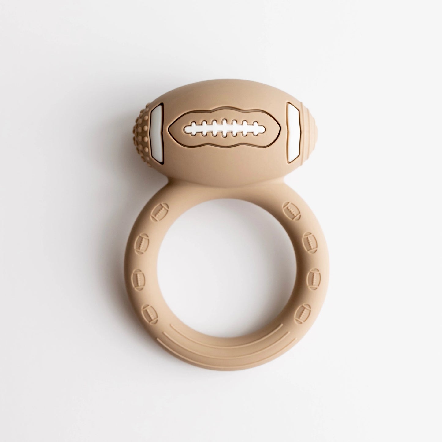 Touchdown Silicone Rattle - Fawn