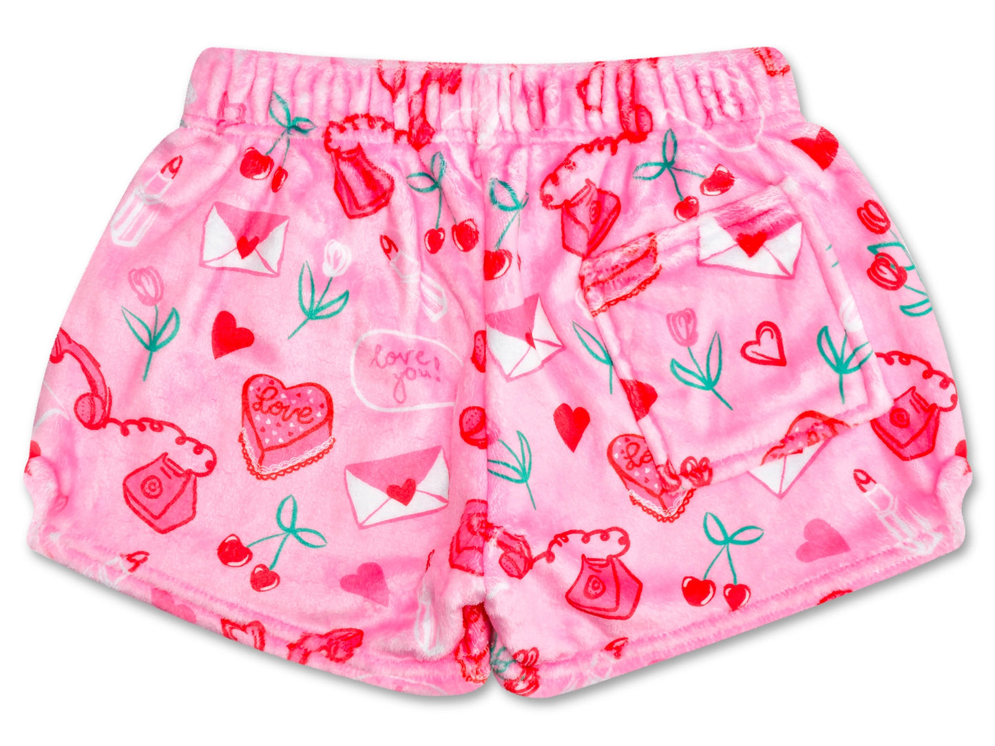 Love Doodles Plush Shorts