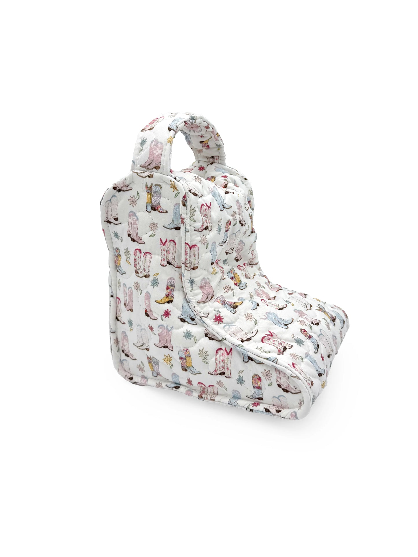 Daisy Boots Patchwork | Quilted Boot Bag