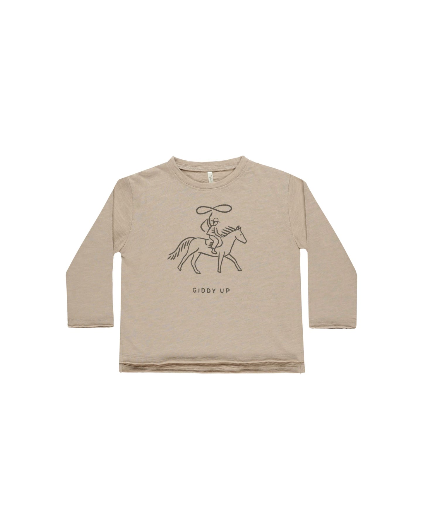 Raw Edge Long Sleeve | Giddy Up