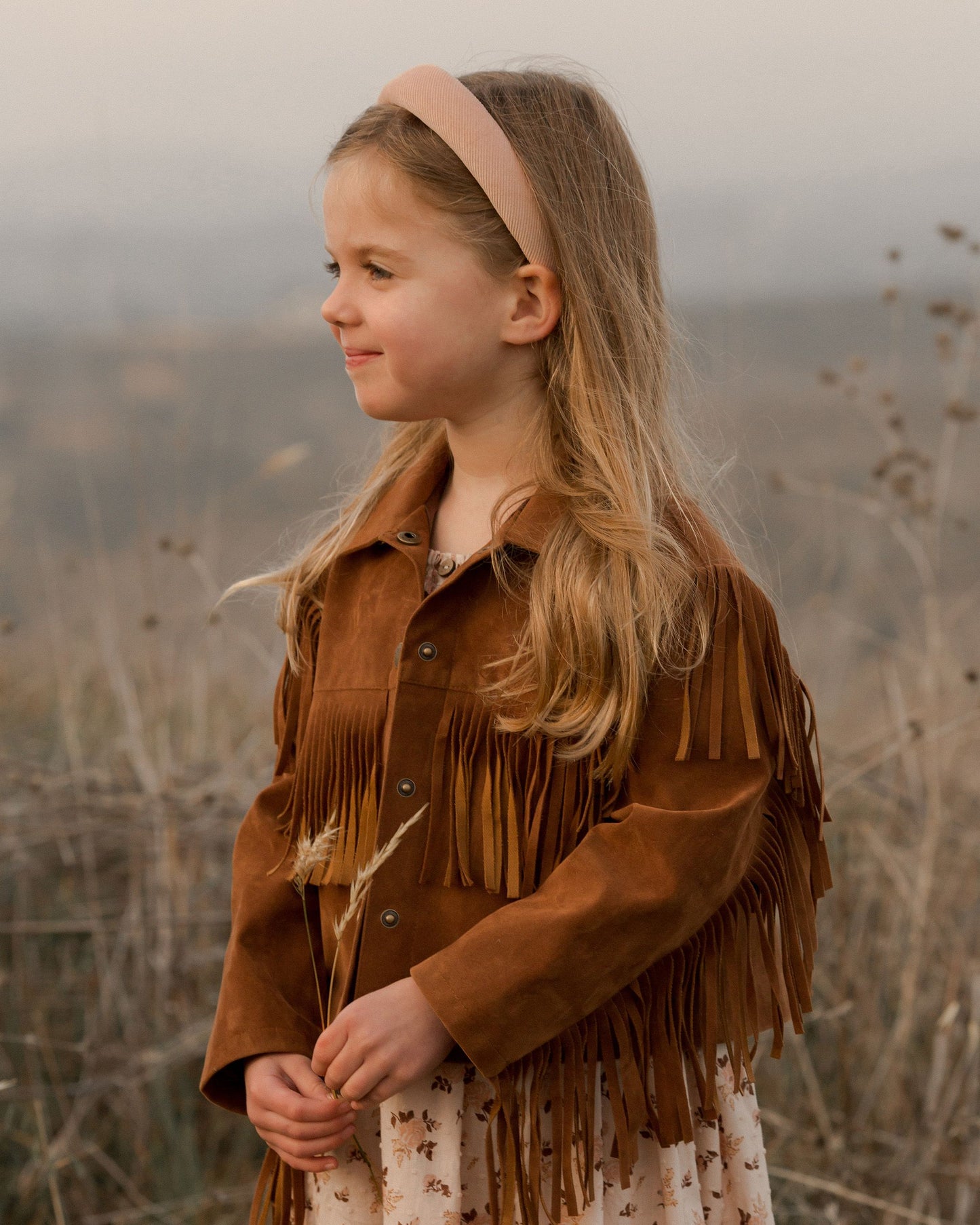 Fringe Jacket | Saddle