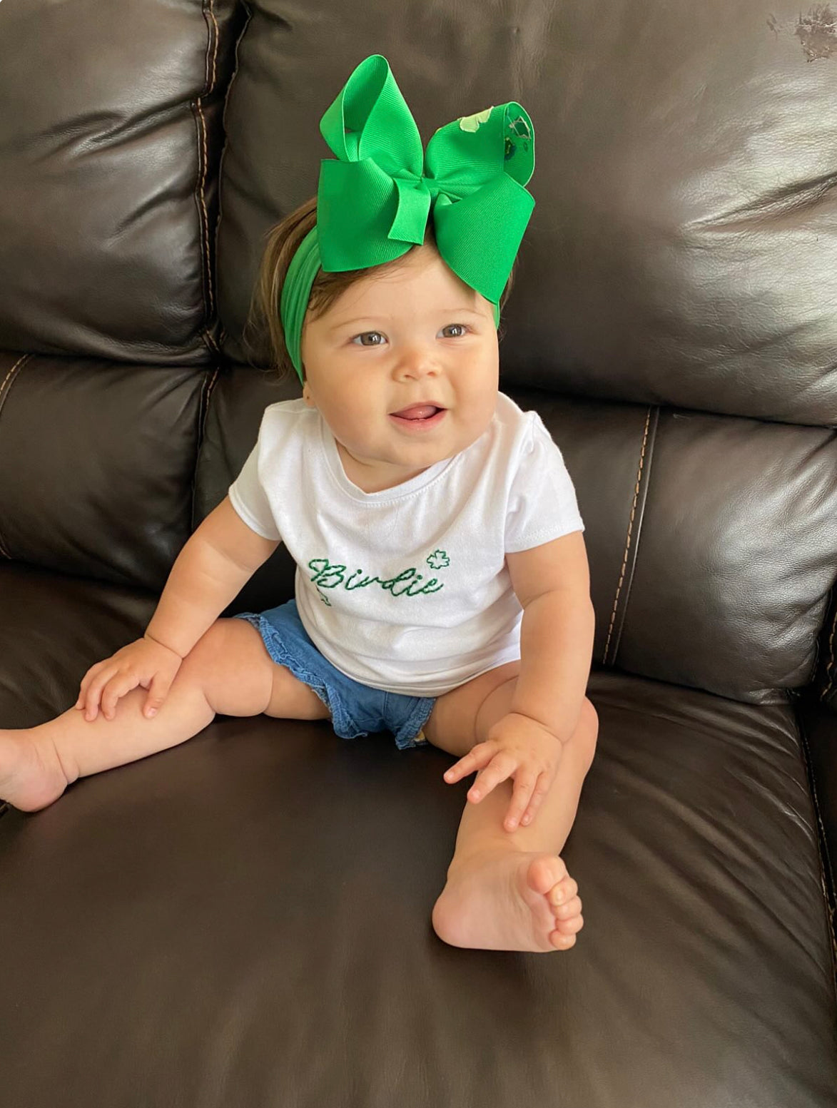 Noah Headband Bow | Emerald