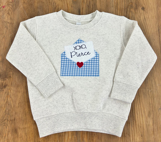 Love Letter Sweatshirt | Oatmeal