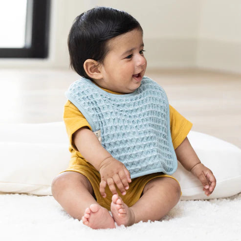 Reversable Bib + Burp Set | Fog