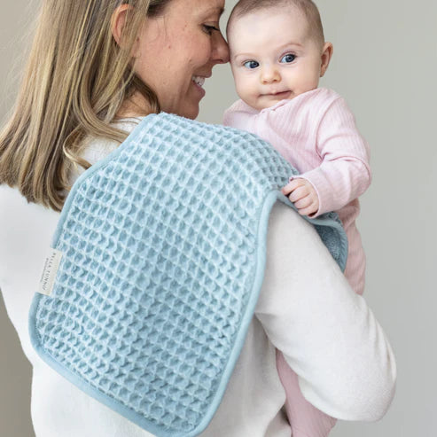 Reversable Bib + Burp Set | Fog