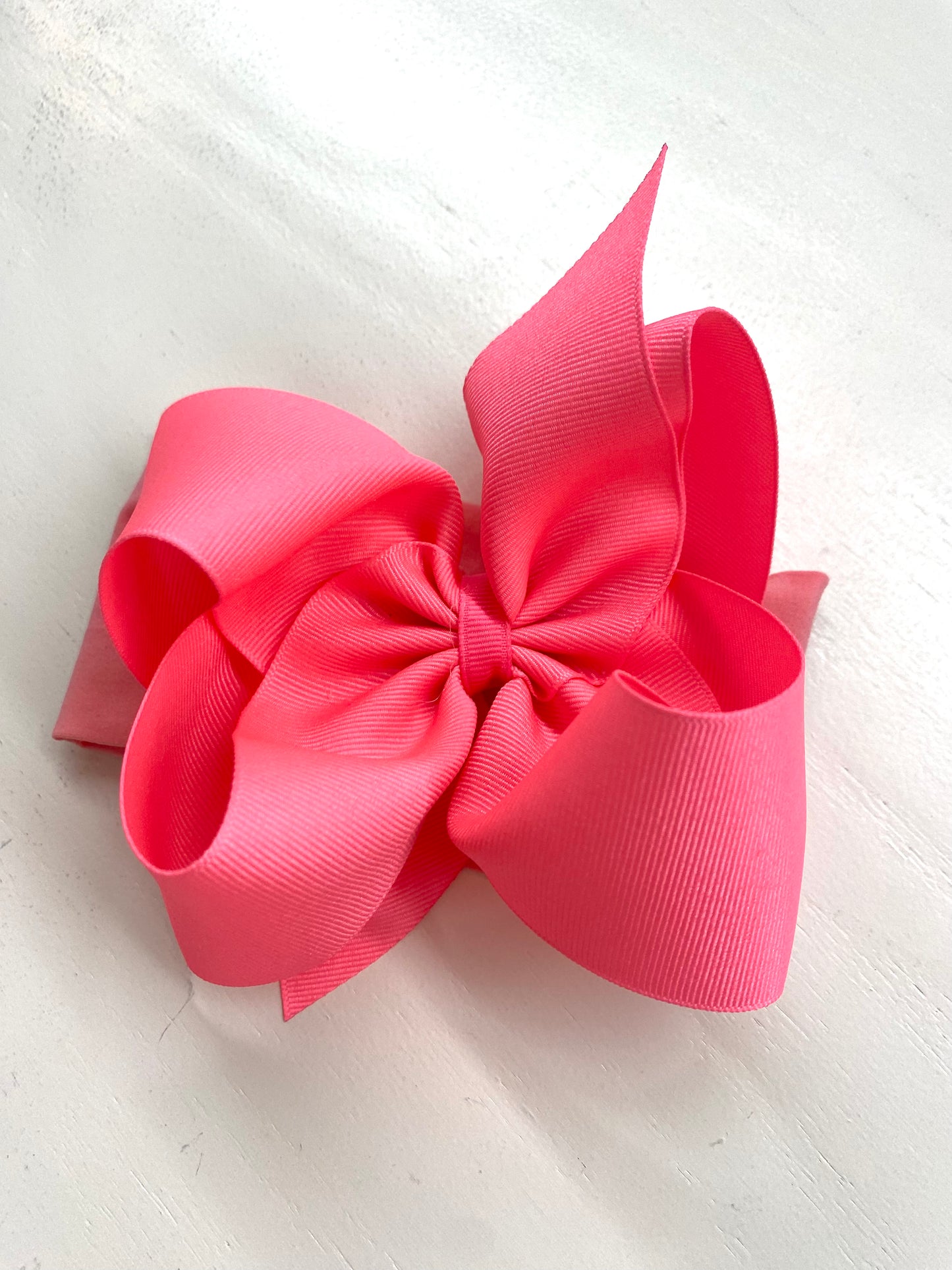 Noah Headband Bow | Neon Pink