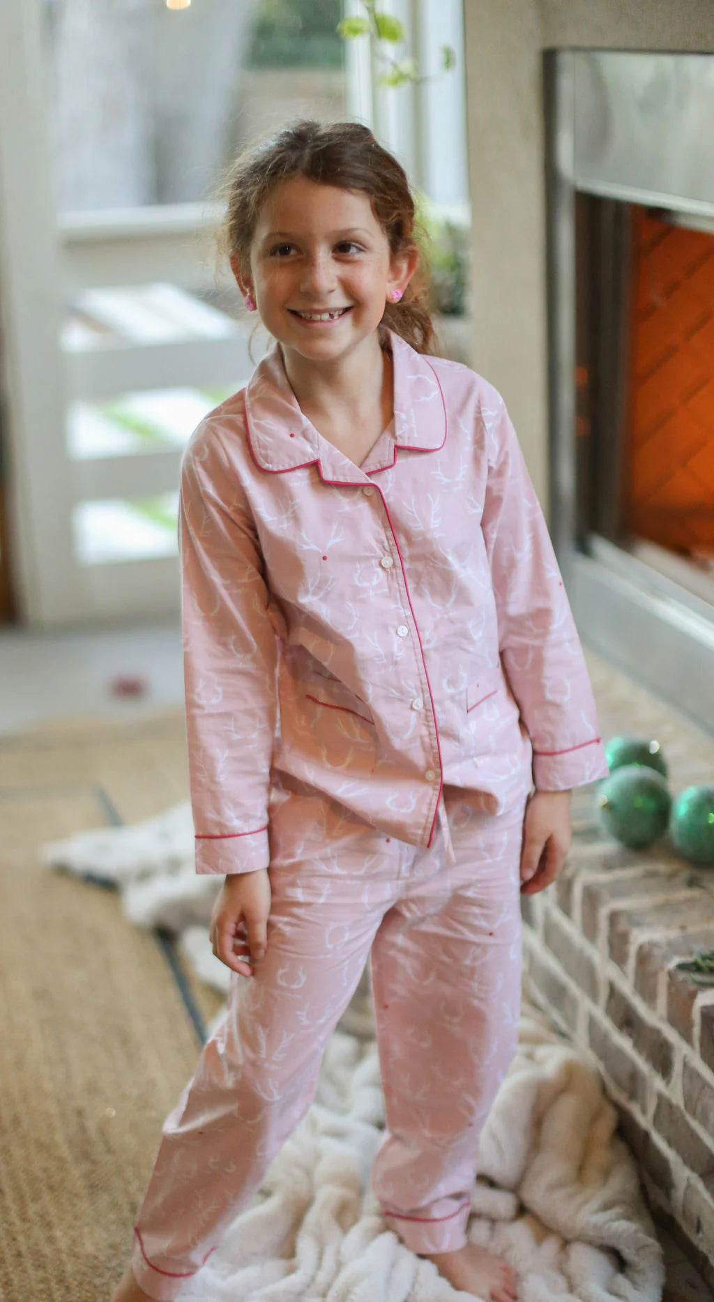 Pajama Set Reindeer Games - Pink