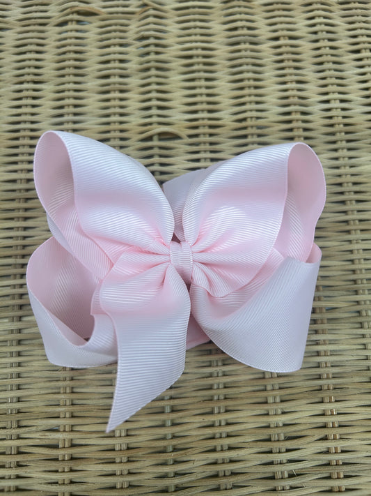 Noah Headband Bow | Powder Pink