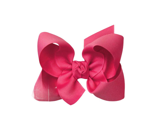 Mini Noah Headband bow | Fuchsia