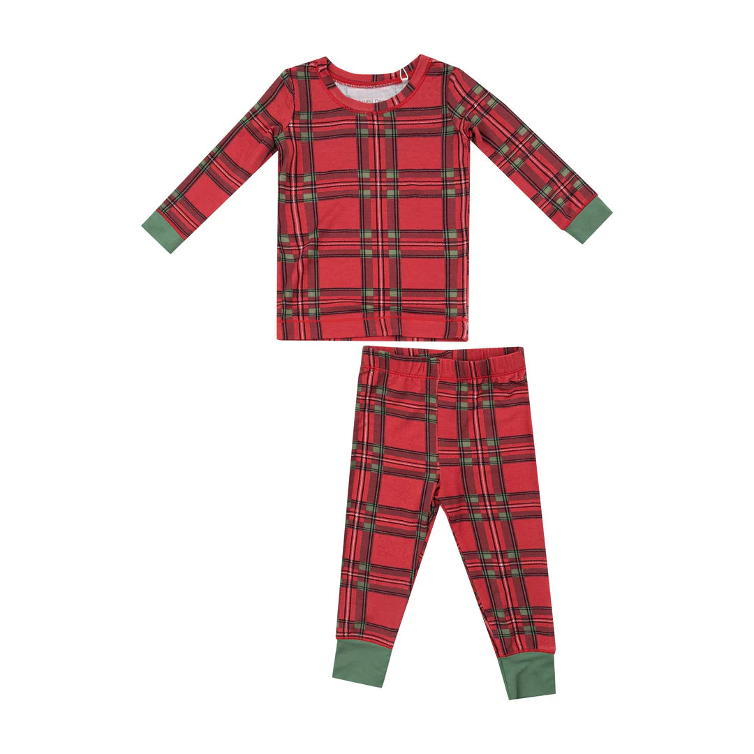 Loungewear Set | Holiday Plaid