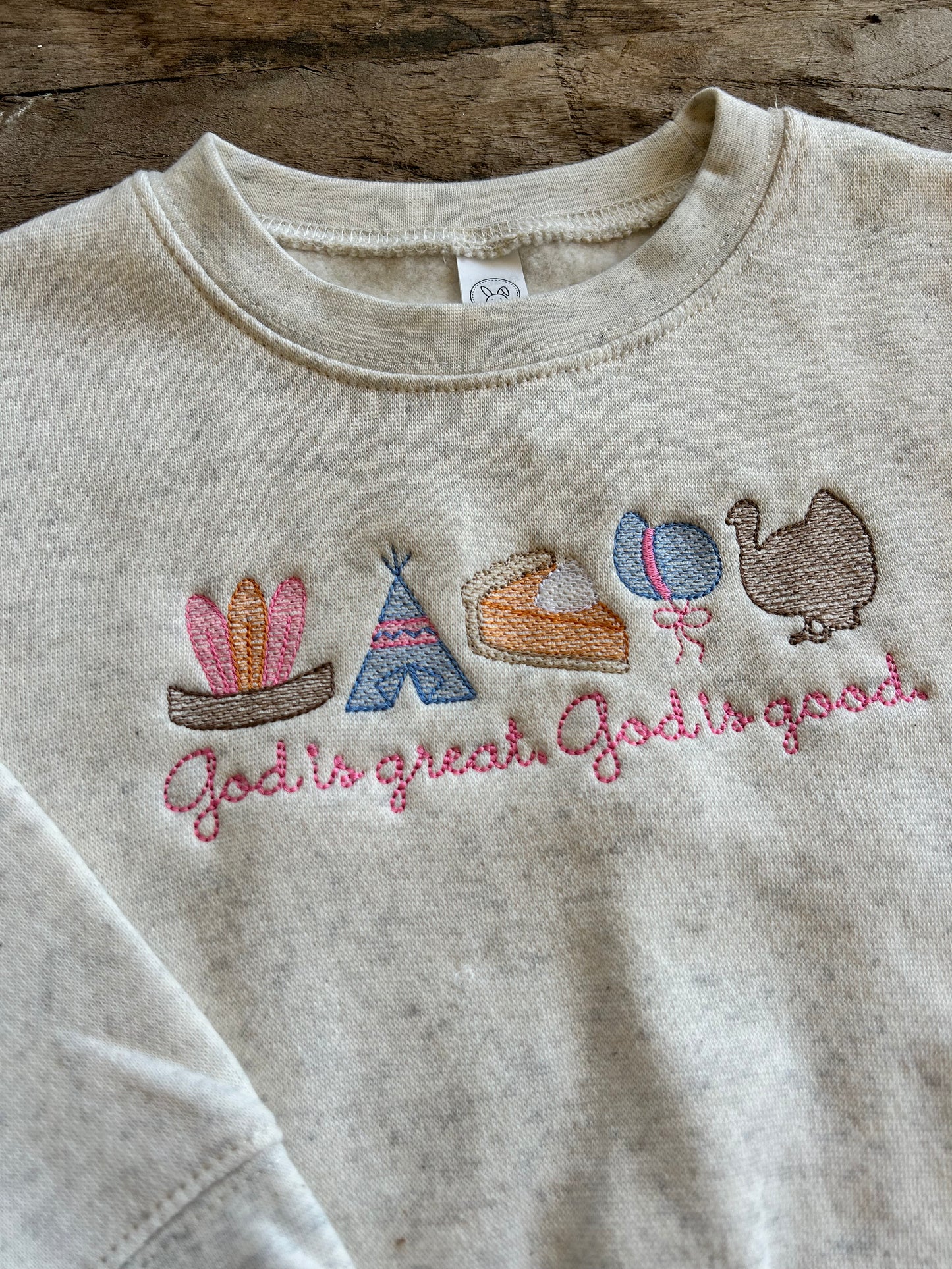 God is Great, God is Good Sweatshirt