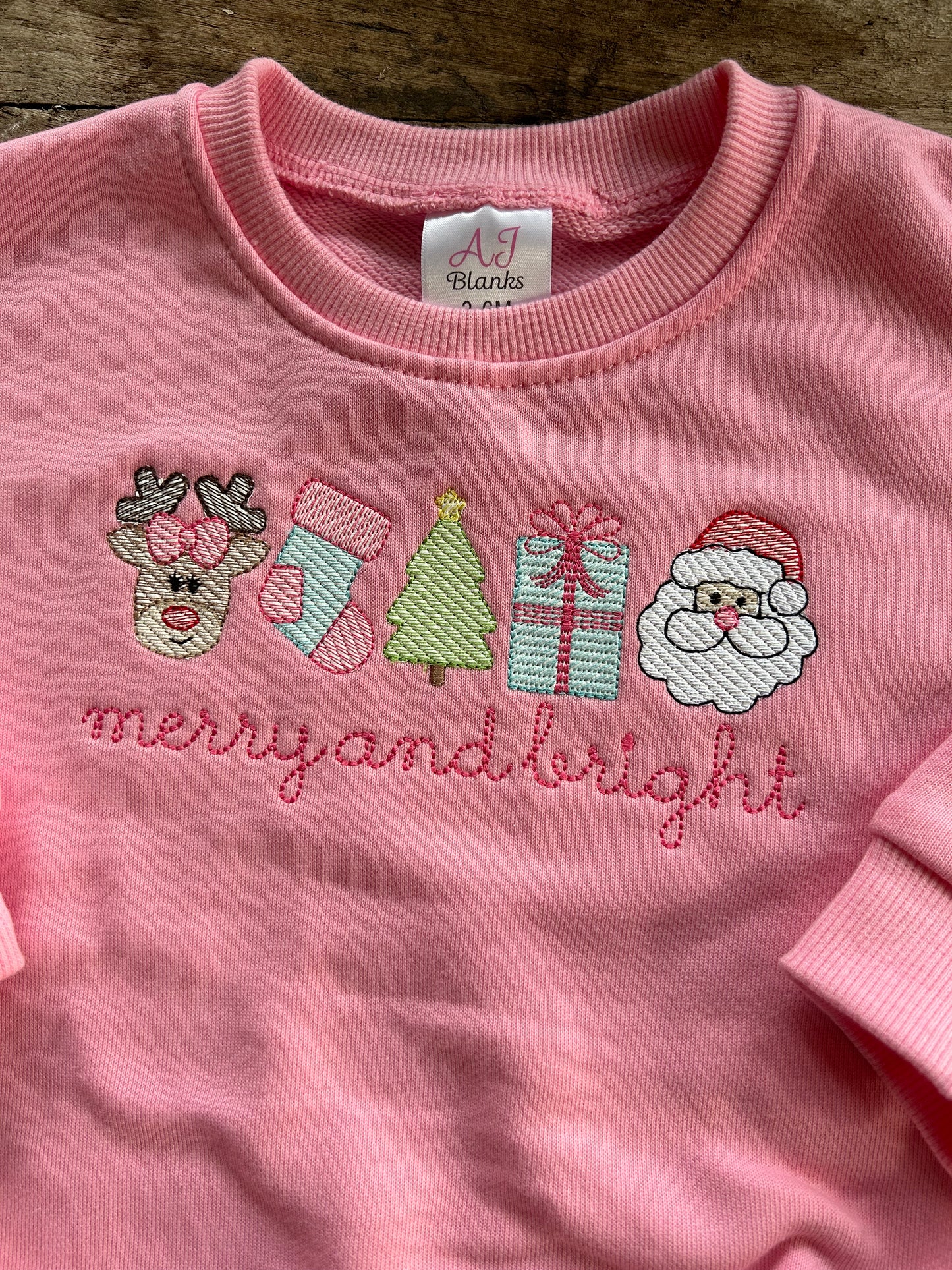 Merry and Bright Bubble | Pink