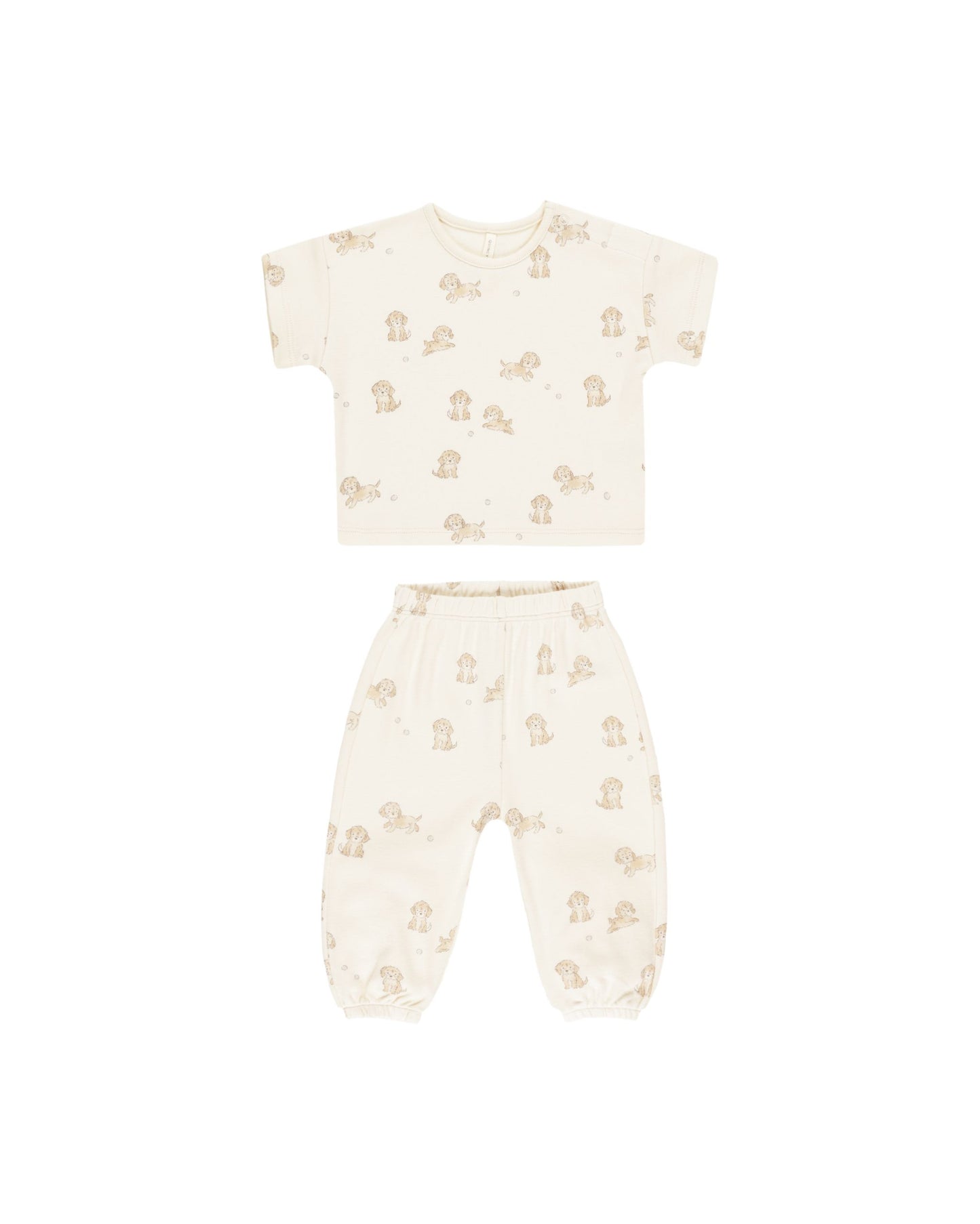 Jersey Tee + Pant Set | Puppies